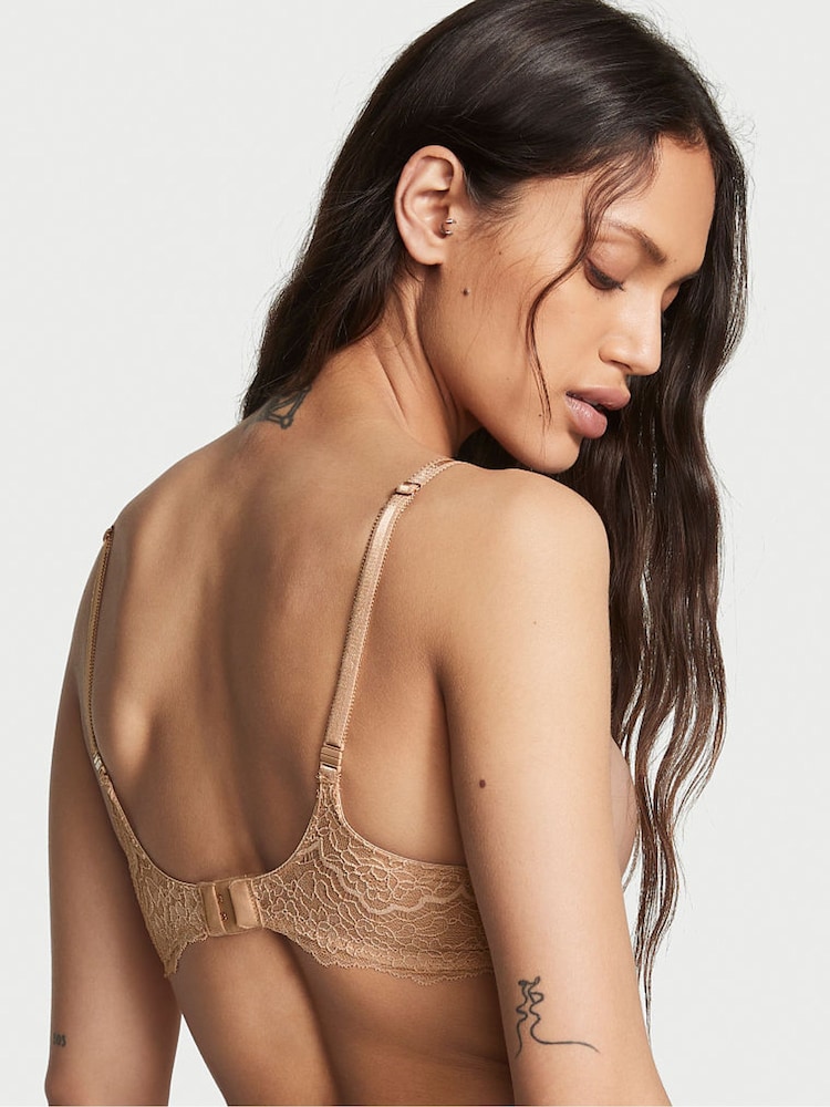 Victoria's Secret Nude Almost Smooth Demi Lightly Lined Bra - Image 2 of 4