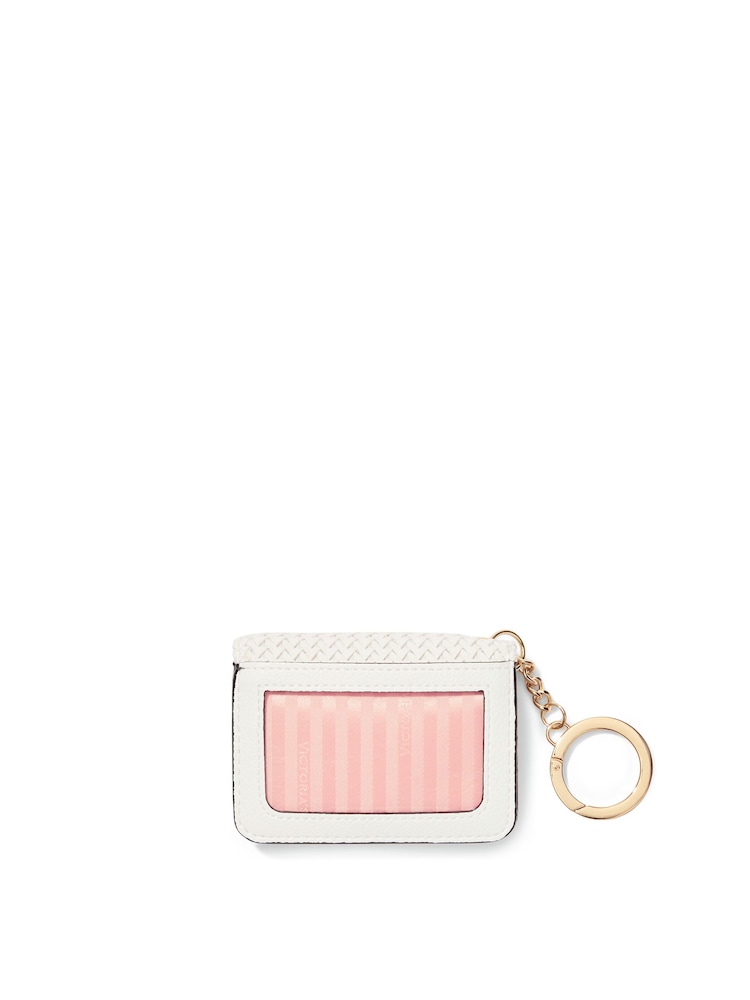 Victoria's Secret White Foldable Card Case - Image 2 of 3