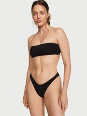 Victoria's Secret Black Nero Bandeau Swim Bikini Top - Image 1 of 3