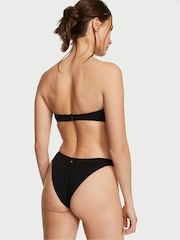Victoria's Secret Black Nero Bandeau Swim Bikini Top - Image 2 of 3