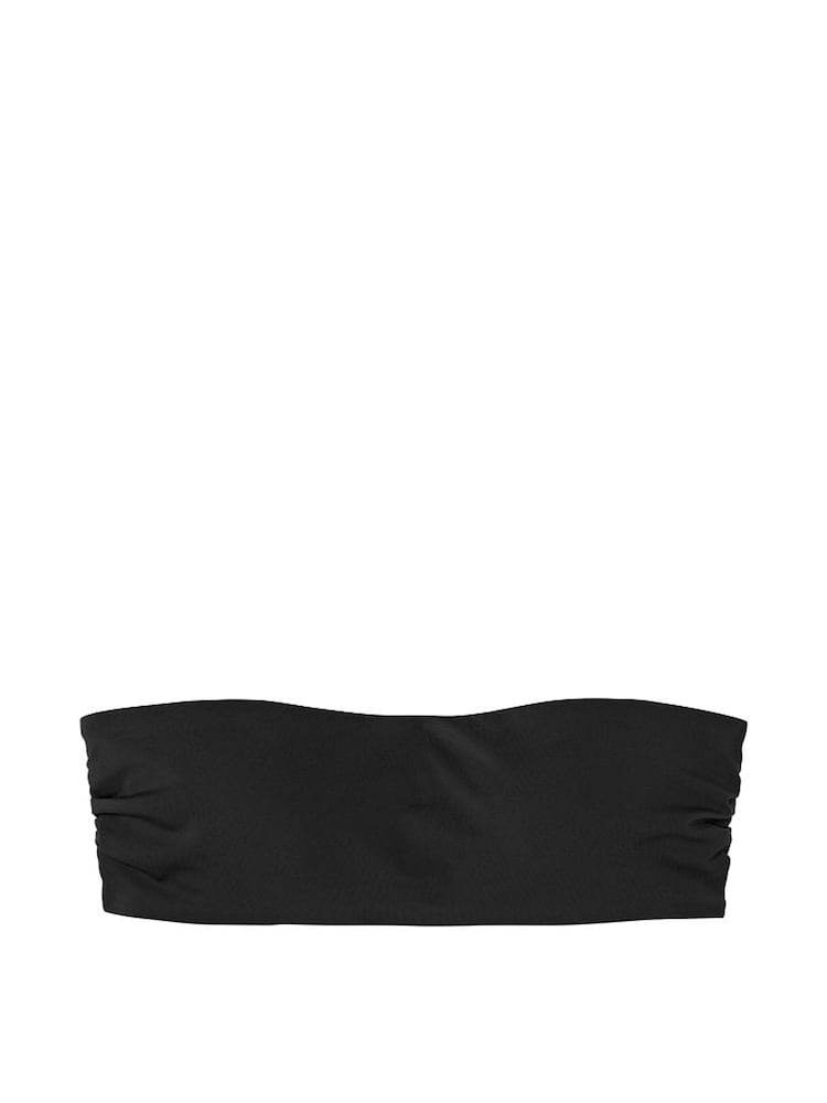 Victoria's Secret Black Nero Bandeau Swim Bikini Top - Image 3 of 3