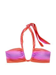 Victoria's Secret Sunset Ombre Red Halter Bikini Top - Image 3 of 3