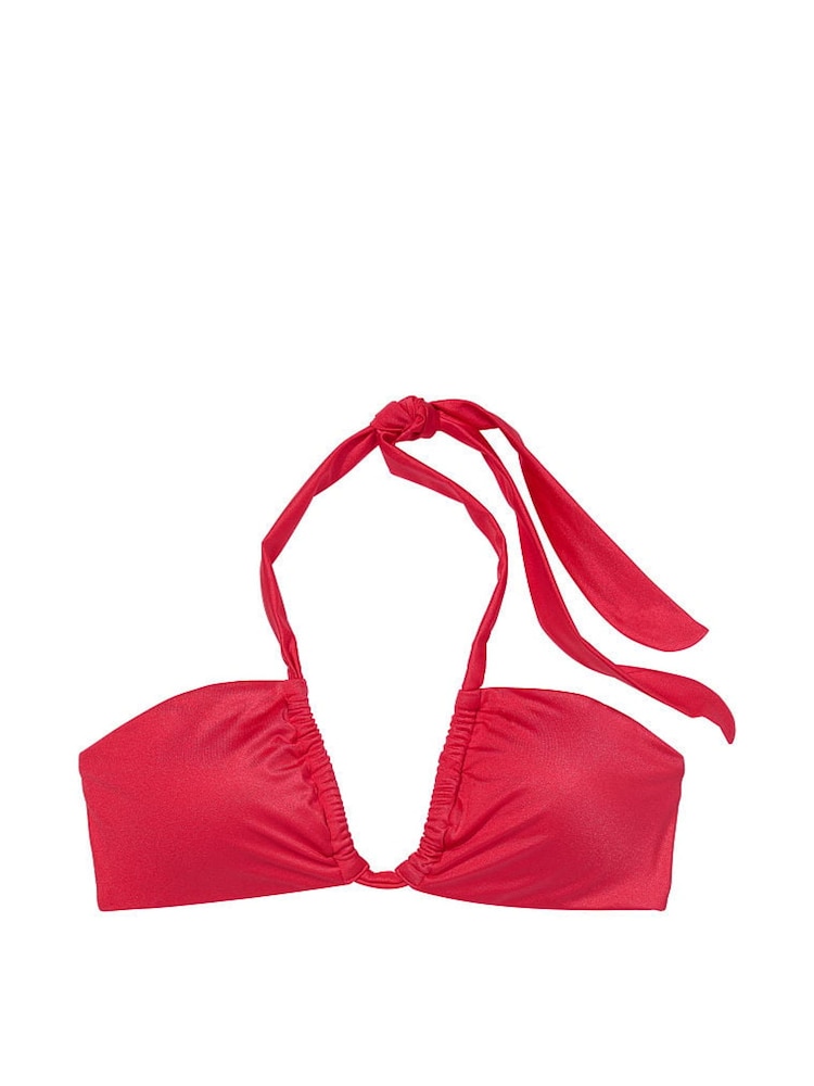 Victoria's Secret Pink Wild Strawberry Halter Bikini Top - Image 3 of 3