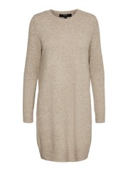 Vero Moda Stone Cosy Long Sleeve Jumper Dress - Image 4 of 5