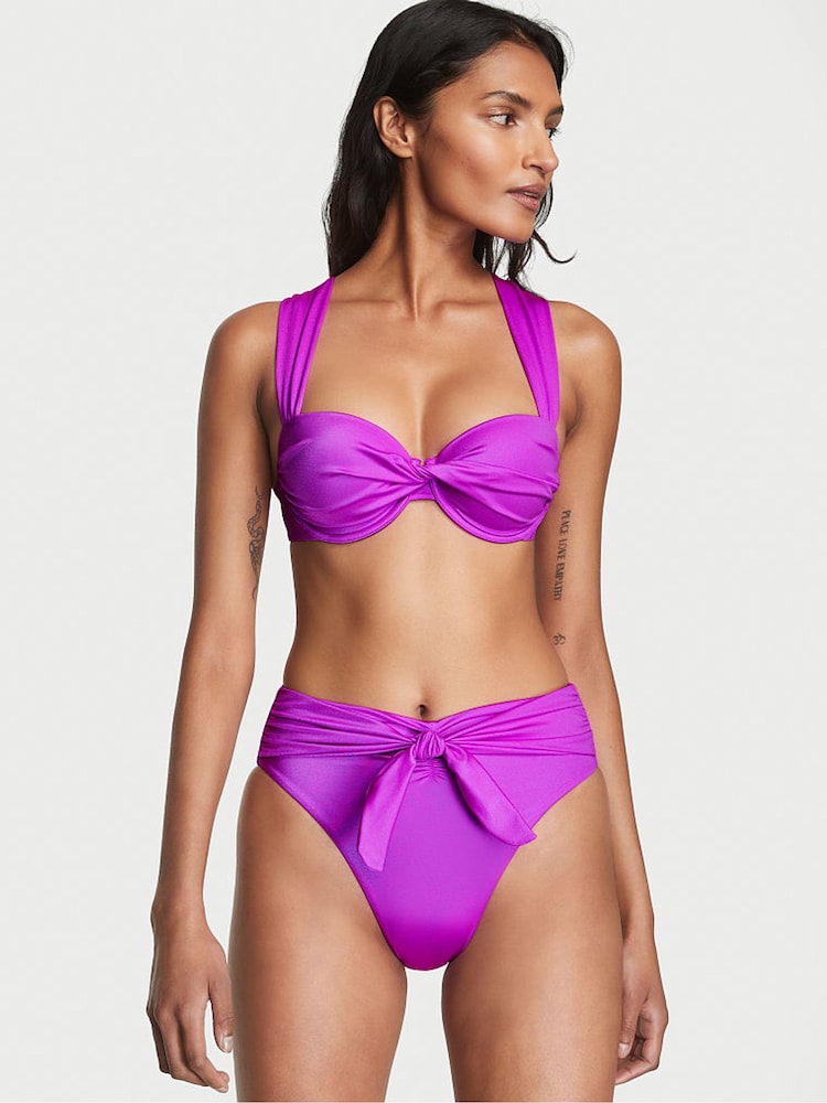 Victoria's Secret Purple Punch Balconette Bikini Top - Image 1 of 3