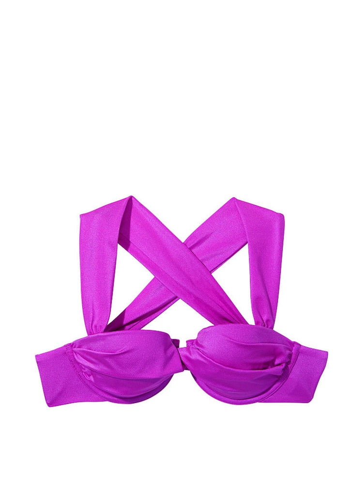 Victoria's Secret Purple Punch Balconette Bikini Top - Image 3 of 3