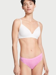 Victoria's Secret Lilac Chiffon Purple Seamless Thong Knickers - Image 1 of 1