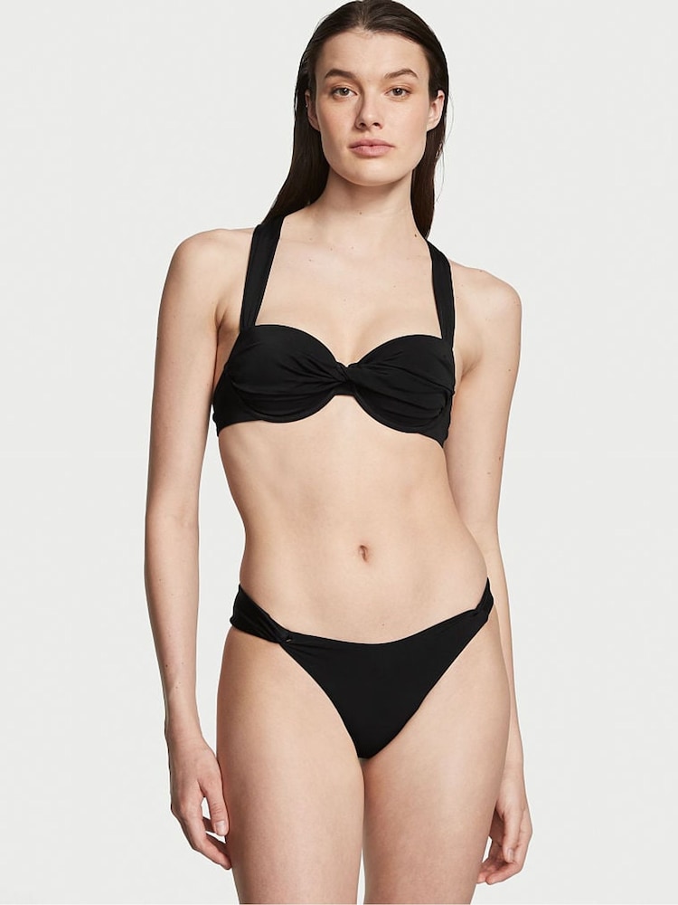 Victoria's Secret Black Balconette Bikini Top - Image 1 of 3