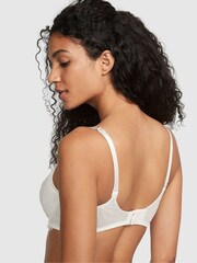 Victoria's Secret White Coconut Wicked Unlined Lace Balcony Bra - Image 2 of 3