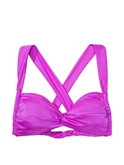 Victoria's Secret Purple Punch Twist Multiway Halterneck Bikini Top - Image 3 of 3