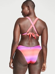 Victoria's Secret Sunset Ombre Red Twist Multiway Halterneck Bikini Top - Image 2 of 3