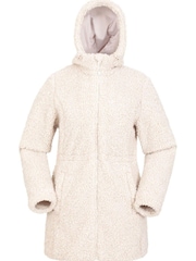Mountain Warehouse Cream Pine Longline Fleece - Womens - Image 1 of 3