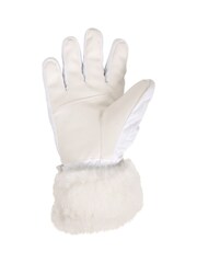 Mountain Warehouse White Parallax Waterproof Ski Gloves - Womens - Image 2 of 3