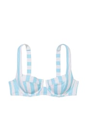 Victoria's Secret Blue Stripes Balconette Swim Bikini Top - Image 3 of 3