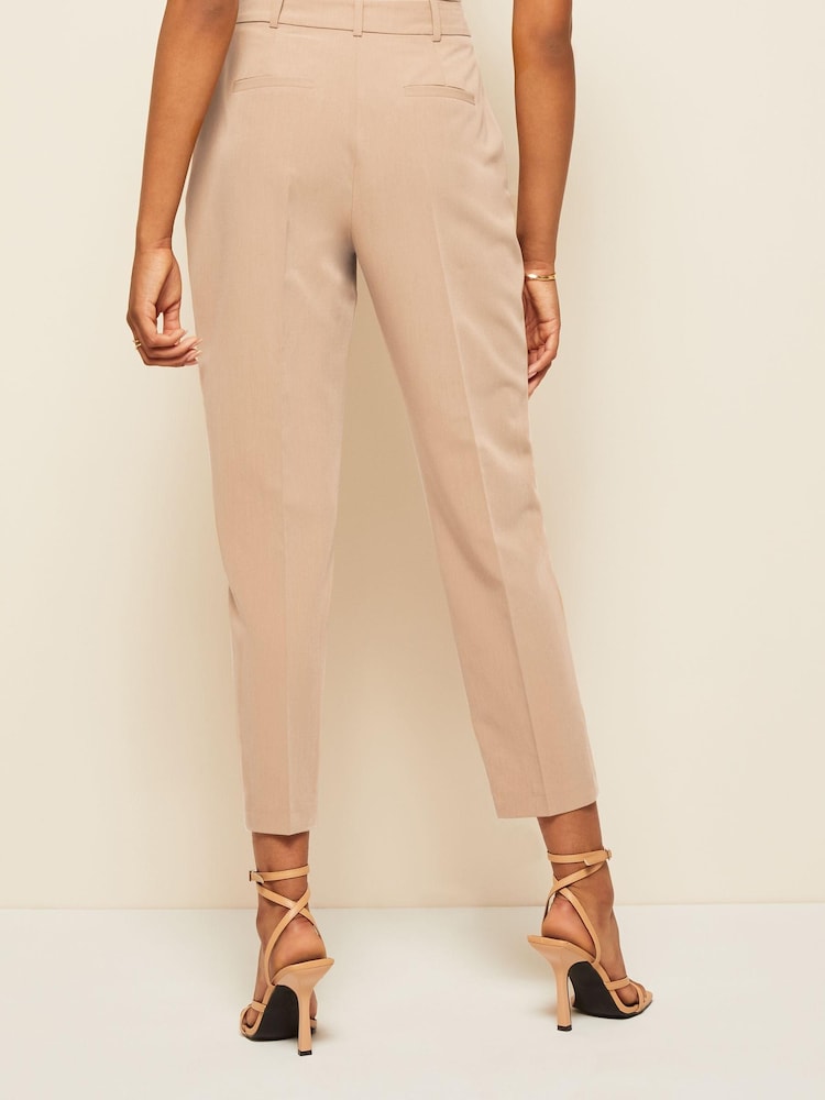 Friends Like These Camel Petite Tailored Ankle Grazer Trousers - Image 2 of 4