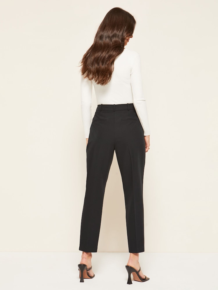 Friends Like These Black Petite Tailored Ankle Grazer Trousers - Image 2 of 4