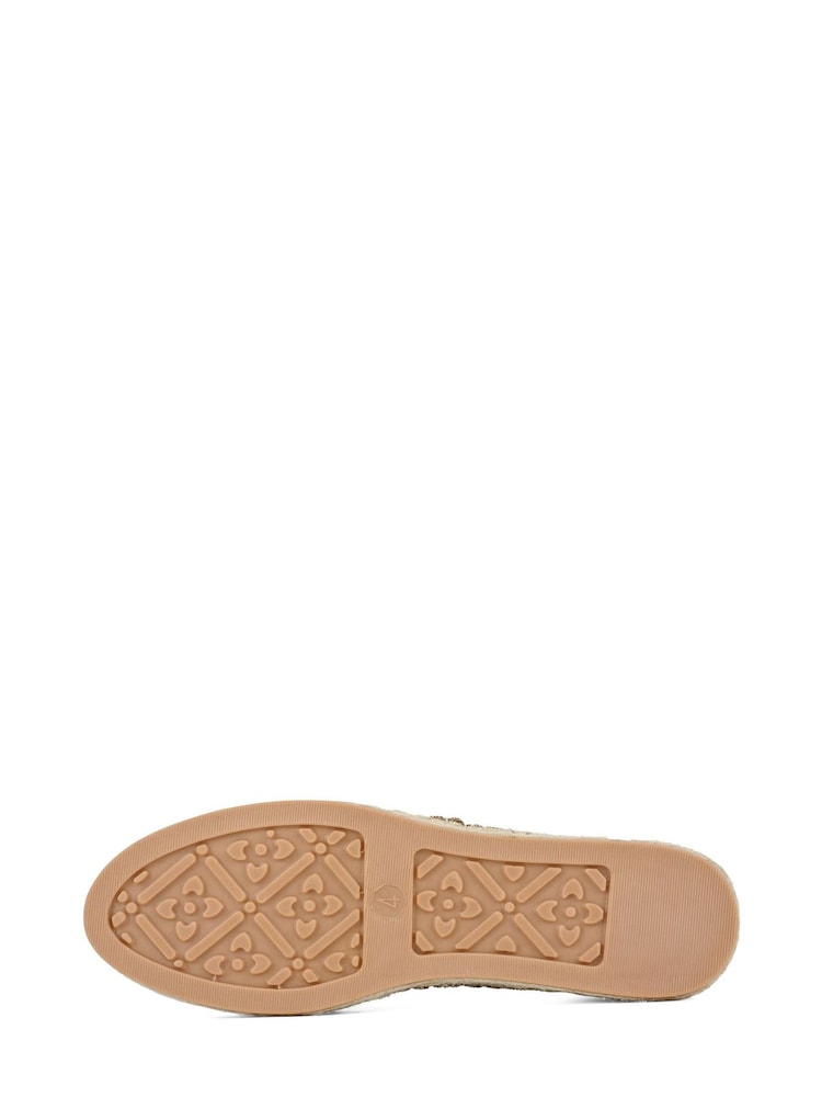 South Beach Gold Metallic Espadrille - Image 4 of 4