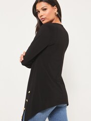 Black Lipsy Hardware Trim Tunic - Image 2 of 4