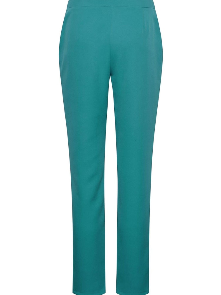 Grün - PixieGirl Kurzgröße Hose aus Neopren in Slim Fit - Bild 4 von 4
