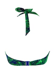 Pour Moi Blue Halter Pacific Beach Bikini Top - Image 5 of 5