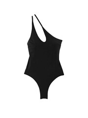 Victoria's Secret Black Nero Cut Out One Shoulder One Piece Swimsuit - Image 3 of 3