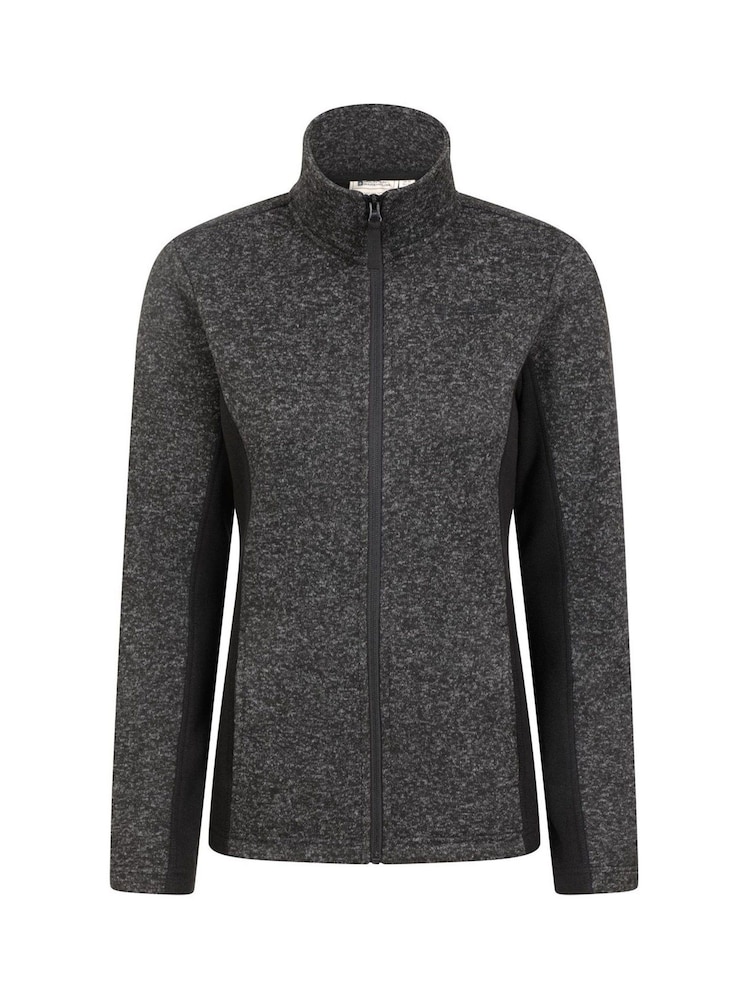 Mountain Warehouse Black Idris Panelled Fleece Jacket - Womens - Image 1 of 3