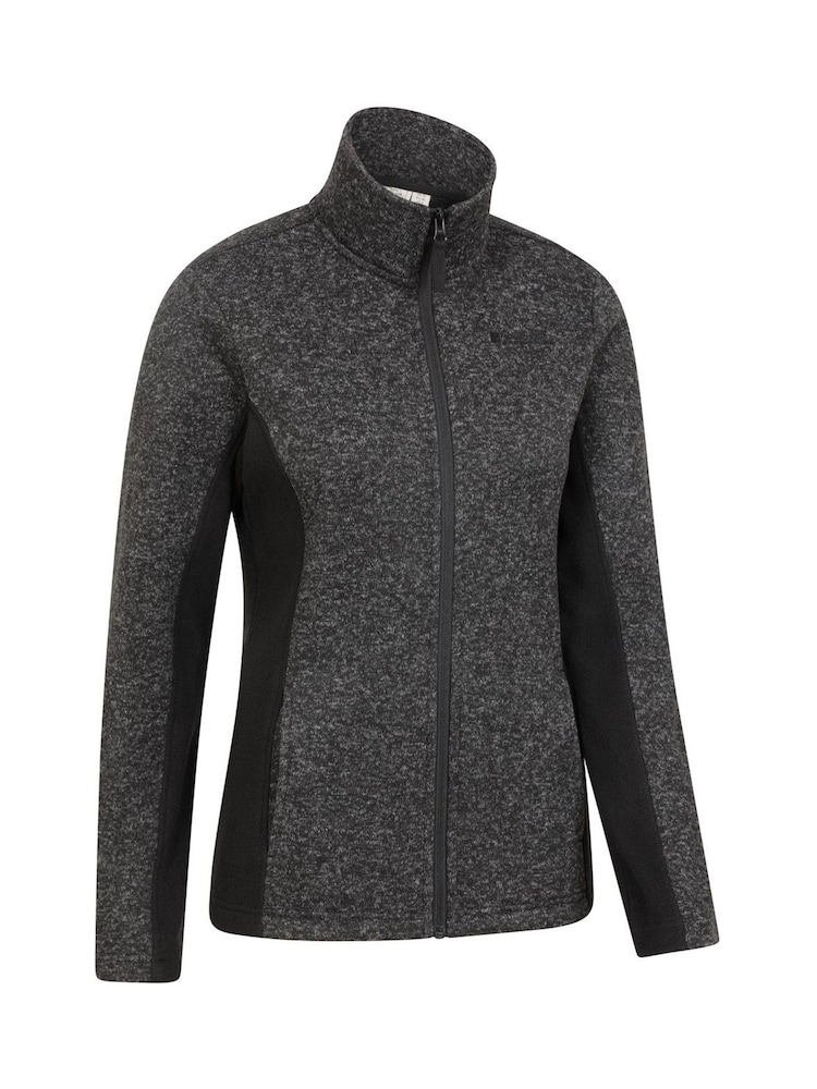 Mountain Warehouse Black Idris Panelled Fleece Jacket - Womens - Image 2 of 3