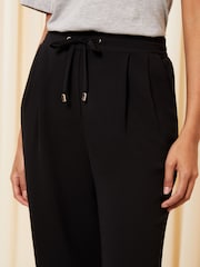 Friends Like These Black Tie Waist Smart Tailored Jogger - Image 4 of 4