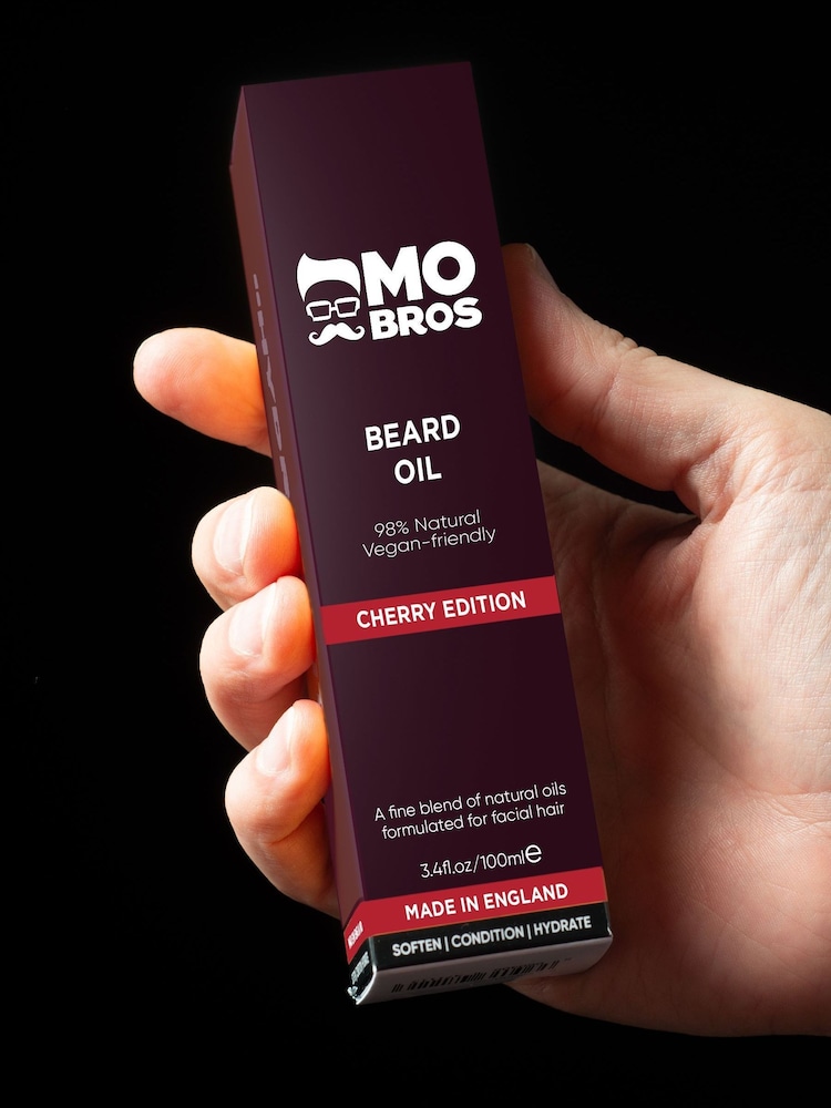 Mo Bros Premium Beard Oil 100ml Black Cherry - Image 4 of 4