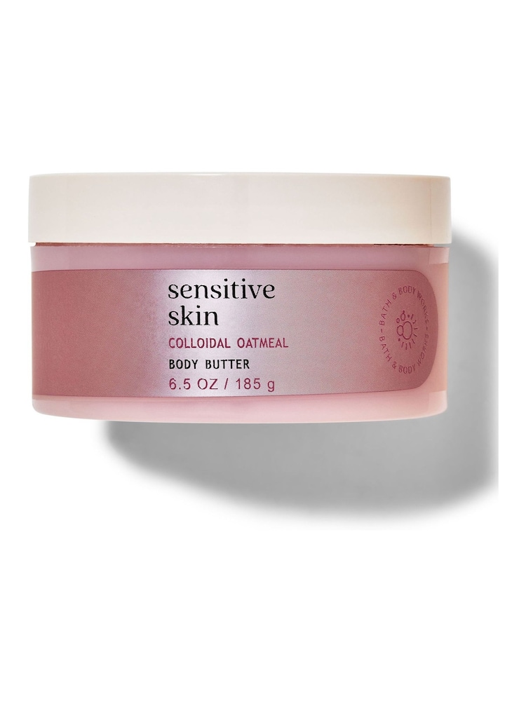 Bath & Body Works Sensitive Skin with Collodial Oatmeal Body Butter 6.5 oz / 185 G - Image 1 of 2