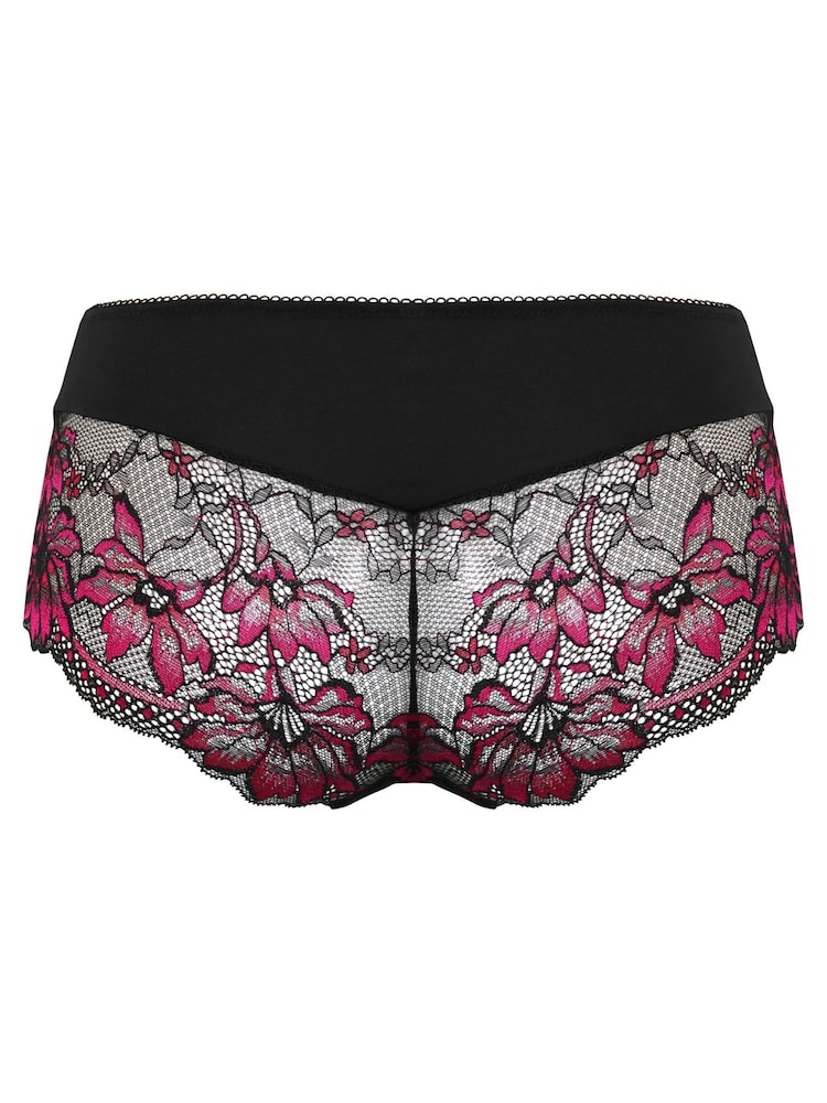 Pour Moi Black Short J'Adore Knicker - Image 5 of 5