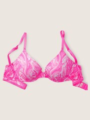 Victoria's Secret PINK Atomic Pink Marble Smooth Push Up Bra - Image 4 of 5