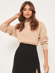 Lipsy Black Split Side Mini Skirt - Image 3 of 4