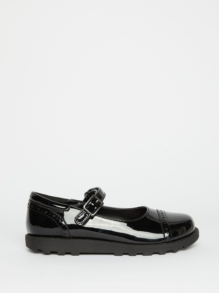 Lipsy Black Chunky Mary Jane School Shoe - Image 2 of 4 Lipsy Black Chunky Mary Jane School Shoe - Image 2 of 4