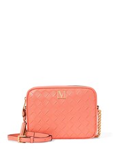 Victoria's Secret Guava Woven Crossbody Bag - Image 1 of 3