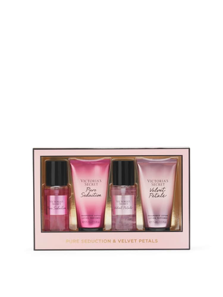 Victoria's Secret Pure Seduction & Velvet Petals The Best of Mist and Lotion Gift Set - Image 1 of 2