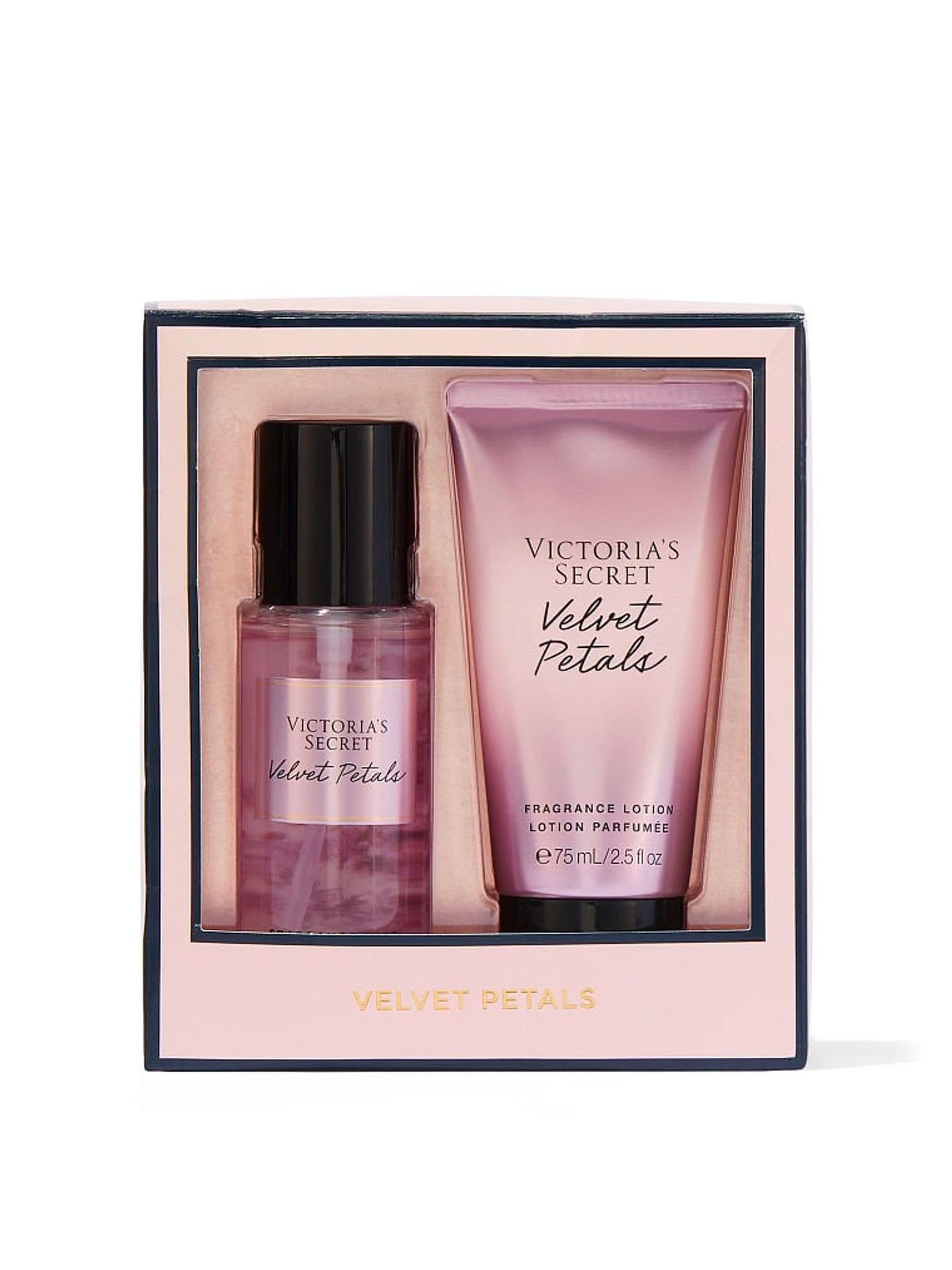 The Best of Mist Set by Victorias Secret for Women - 4 Pc Gift Set 2.5oz  Love Spell, 2.5oz Pure Seduction, 2.5oz Bare Vanilla, 2.5oz Velvet Petals  