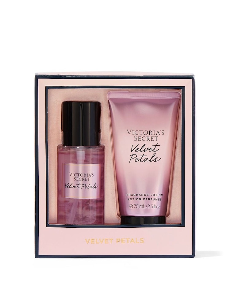 Victoria's Secret Velvet Petals 2 Piece Body Mist and Lotion Gift Set - Image 1 of 2