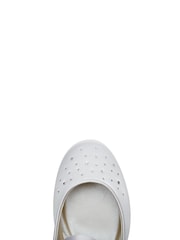 Rainbow Club White Verity Satin Bridesmaid Shoes - Kids - Image 5 of 5