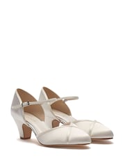 Rainbow Club Ivory Wide FIt Wedding Wide FIt Shirley Bridal Satin Shoes - Image 1 of 4