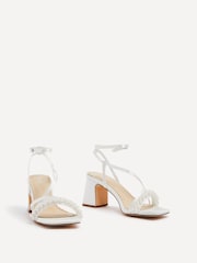Rainbow Club Ivory Maisie Satin Bridesmaid  Shoes - Kids - Image 3 of 5
