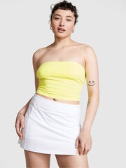 Victoria's Secret PINK Electro Yellow Cotton Tube Top - Image 1 of 4