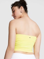 Victoria's Secret PINK Electro Yellow Cotton Tube Top - Image 2 of 4