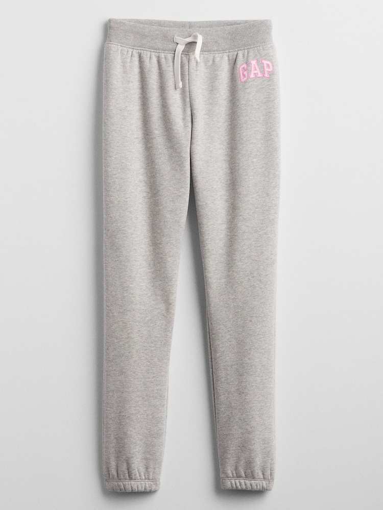 Gap Grey Logo Fleece-Lined Joggers (4-13yrs) - Image 1 of 1