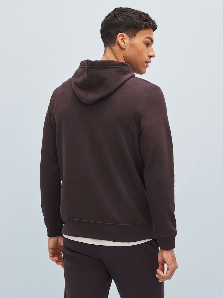 Gap Dark Brown Arch Logo Hoodie - Image 2 of 5 Gap Dark Brown Arch Logo Hoodie - Image 2 of 5