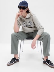 Gap Grey Logo Hoodie - Image 3 of 9