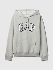 Gap Grey Logo Hoodie - Image 8 of 9