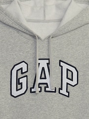 Gap Grey Logo Hoodie - Image 9 of 9