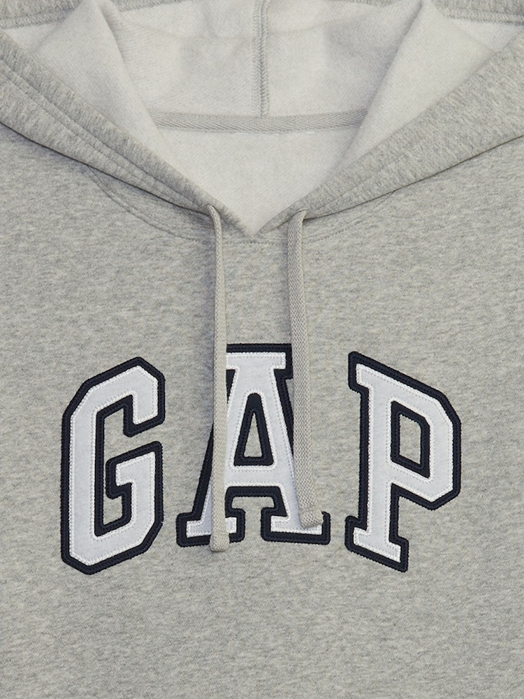 Gap Grey Logo Hoodie - Image 9 of 9