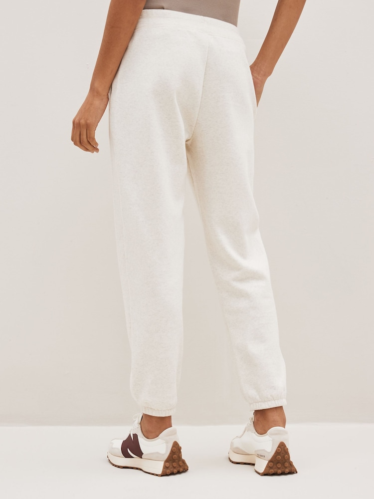 Gap Cream Vintage Arch Logo Fleece-Lined Joggers - Image 2 of 4
